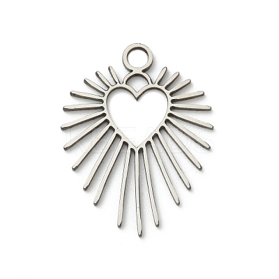 201 Stainless Steel Pendants LS-STAS-I332-12P-1