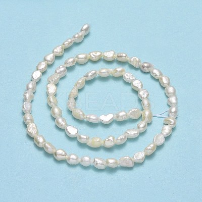 Natural Cultured Freshwater Pearl Beads Strands PEAR-A005-16-1