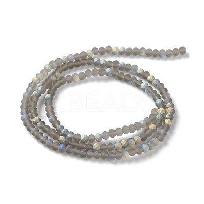 Imitation Jade Glass Beads Strands EGLA-YW0003-19A-13-1