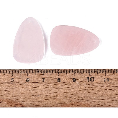 Natural Rose Quartz Pendants G-Q601-38H-1