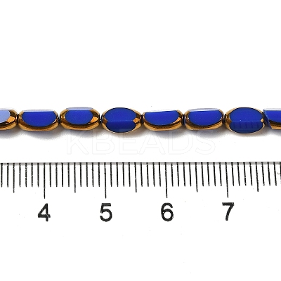 Electroplate Glass Beads Strands EGLA-P061-02A-01-1