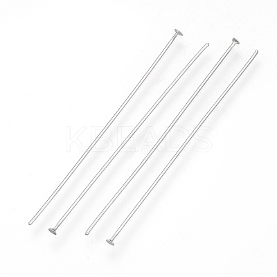 Tarnish Resistant 304 Stainless Steel Flat Head Pins X-STAS-Q218-01D-1