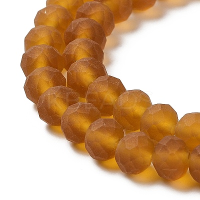 Transparent Glass Beads Strands EGLA-A044-T4mm-MD02-1