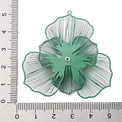 Spray Printed 430 Stainless Steel Big Pendants STAS-P359-02E-1