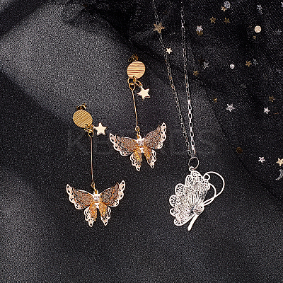 Brass Pendants KK-CA0001-12-1