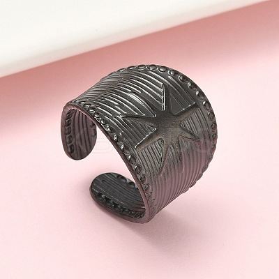 304 Stainless Steel Cuff Open Rings RJEW-D338-02F-EB-1