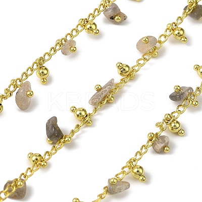 Handmade Brass Nuggets Link Chains CHC-L053-11G-01-1