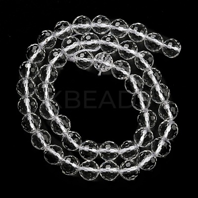 Natural Quartz Crystal Beads Strands G-C079-B06-02-1