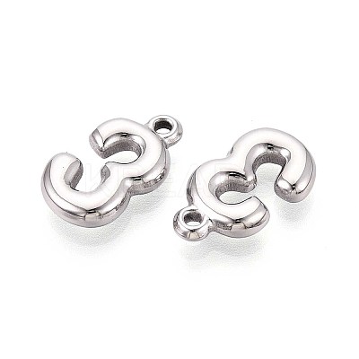 304 Stainless Steel Pendants STAS-N109-261D-P-1