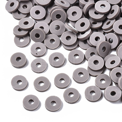 Handmade Polymer Clay Beads X-CLAY-Q251-6.0mm-104-1