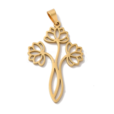304 Stainless Steel Pendants STAS-U010-12G-1