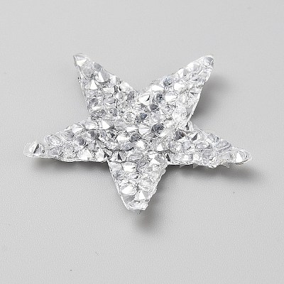 Resin Hotfix Rhinestone DIY-WH0430-942B-1