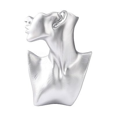 High End Resin Side Body Model Portrait Jewelry Stand NDIS-B001-03B-1