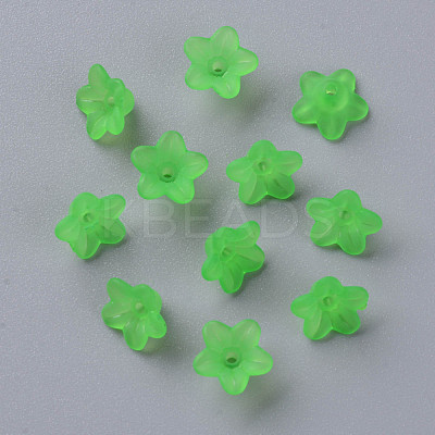 Transparent Acrylic Beads X-PL554-13-1