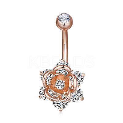 Brass Piercing Jewelry AJEW-EE0006-85G-1