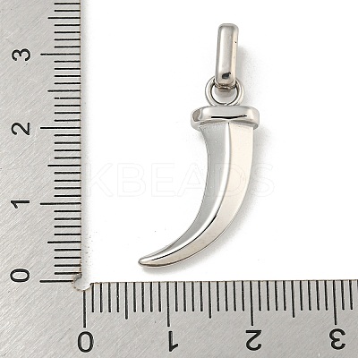 Non-Tarnish 304 Stainless Steel Pendants STAS-F307-32P-1