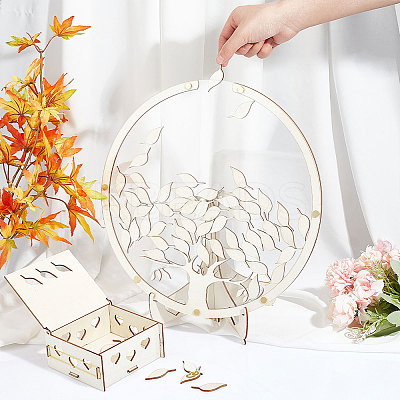 1 Set Wedding Guest Book Alternative AJEW-CP0005-27-1