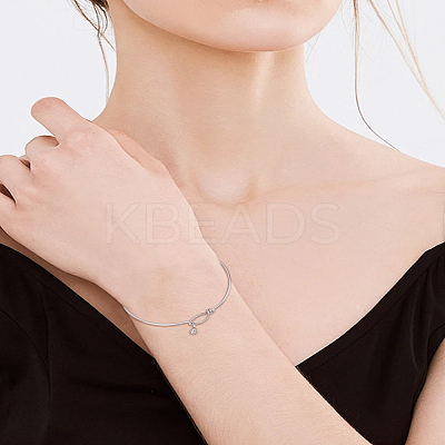 1Pc 304 Stainless Steel Bangles BJEW-LP0003-11-1