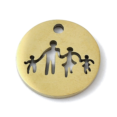 304 Stainless Steel Charms STAS-C097-35G-1