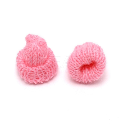 Mini Pet Woolen Yarn Hat AJEW-WH0237-71D-1