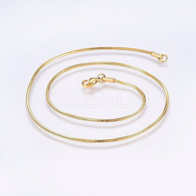 304 Stainless Steel Snake Chain Necklaces LS-NJEW-F221-05G-1