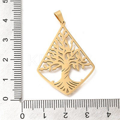 304 Stainless Steel Pendants STAS-S144-16G-A-1
