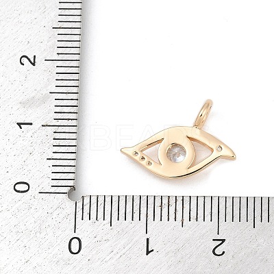Brass Micro Pave Cubic Zirconia Pendants LS-KK-Q096-09B-G-1