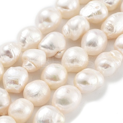 Natural Cultured Freshwater Pearl Beads Strands PEAR-P062-31C-X-1