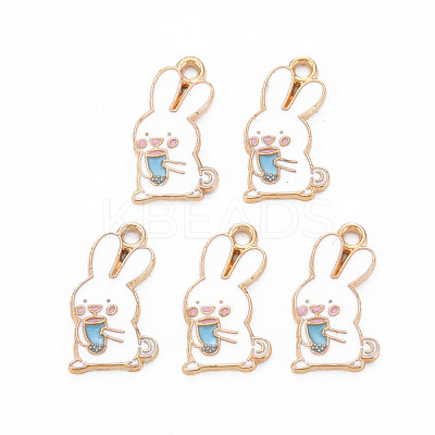 Alloy Enamel Pendants ENAM-N054-66D-NR-1