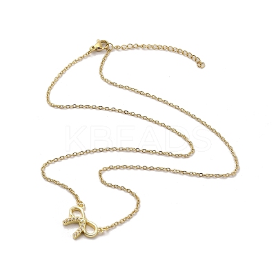 304 Stainless Steel Pendant Necklaces NJEW-U002-05G-1