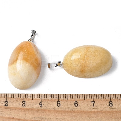 Natural Topaz Jade Pendants G-A259-03P-03-1