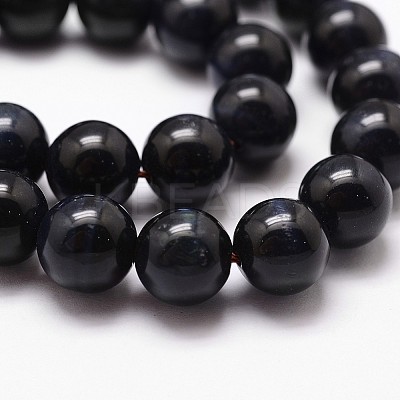 Natural Tiger Eye Bead Strands G-G735-23-12mm-05-1