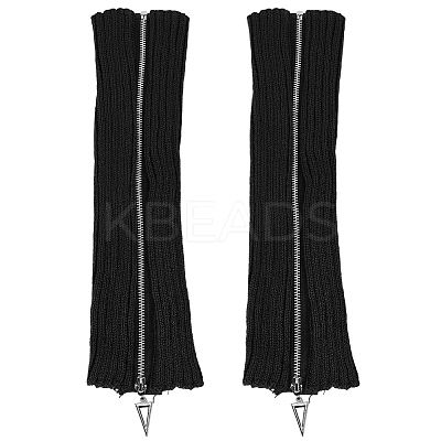 Acrylic Fibers Leg Sleeves AJEW-WH20072-16E-1
