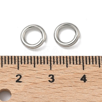 Tarnish Resistant 304 Stainless Steel Open Jump Rings LS-STAS-E067-11-8mm-1