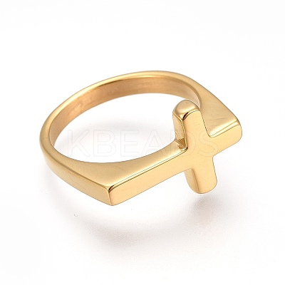 304 Stainless Steel Finger Rings RJEW-O032-12G-19mm-1