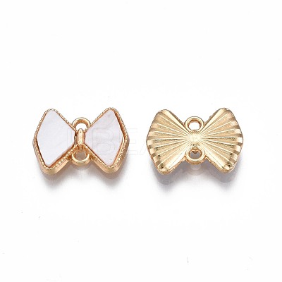 Rack Plating Alloy Enamel Connector Charms ENAM-N055-066-1