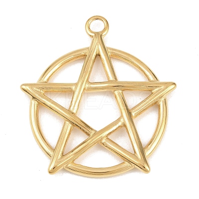 304 Stainless Steel Pendants STAS-Z180-01G-05-1