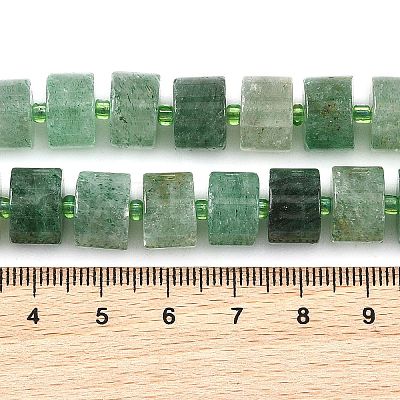 Natural Green Strawberry Quartz Beads Strands G-K245-C16-1