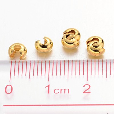 Iron Crimp Beads Covers LS-IFIN-H029-NFG-NF-1