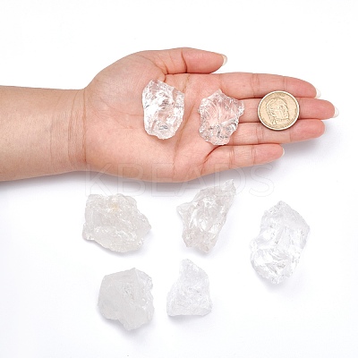 Rough Raw Natural Quartz Crystal Beads LS-G-F710-04-1