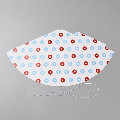 Paper Party Hats Cone LS-AJEW-WH0348-130C-1
