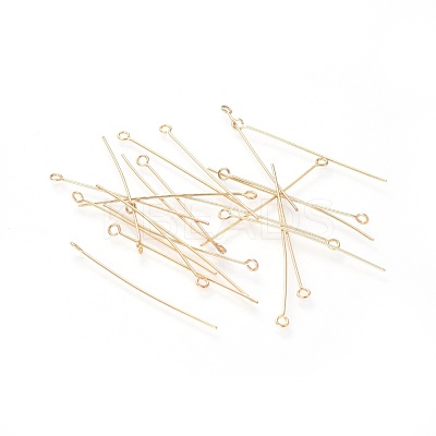 304 Stainless Steel Eye Pins STAS-G205-02A-G-1