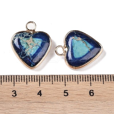 Dyed Synthetic Imperial Jasper Pendants G-P529-08G-05-1