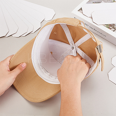 Paper Hat Shaper Insert for Baseball Caps FIND-WH0172-60B-1