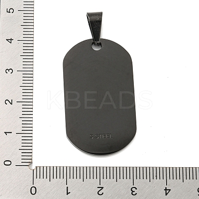 316 Surgical Stainless Steel Pendants STAS-E212-123EB-01-1
