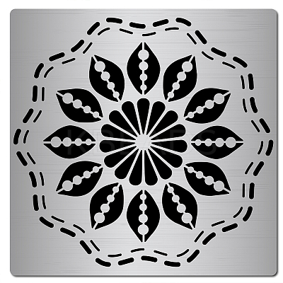 Stainless Steel Cutting Dies Stencils DIY-WH0238-014-1