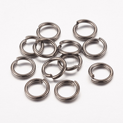 Brass Open Jump Rings JRC7MM-B-1