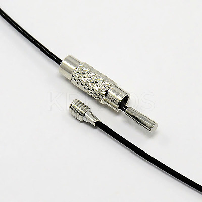 201 Stainless Steel Wire Necklace Cord X-TWIR-SW001-1-1