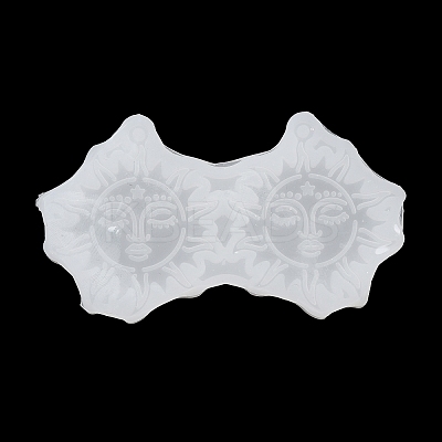 Sun with Face DIY Pendant Silicone Molds LS-SIMO-C007-07-1