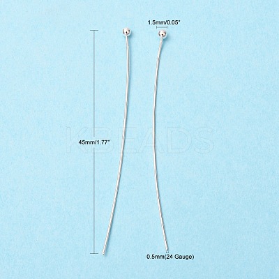 Brass Ball Head Pins X-RP0.5X45mm-S-1